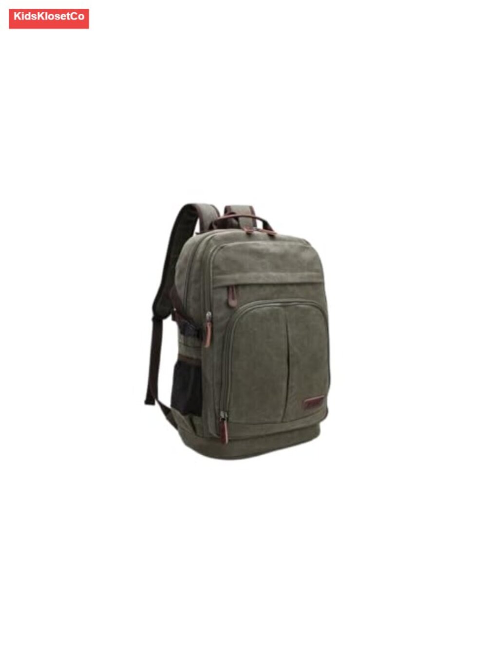 Vintage Canvas Travel Backpack Water Resistant Laptop 15.6" Padded Straps